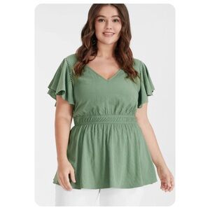 PLUS Bloomchic blouse